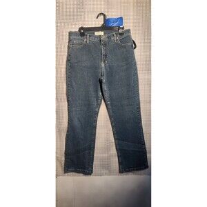 Wrangler Jeans Women Waist Size 30 Blue Stretch Straight Leg